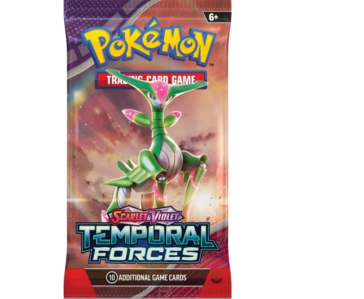 Ken Black Pokémon Trading Card Game (TCG): Scarlet & Violet Temporal Forces Booster Pack Assortment| Trading Cards & Collectibles