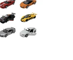 Ken Black Pull Back 1:38 Scale Diecast Vehicle Assortment| Building & Vehicle Toys
