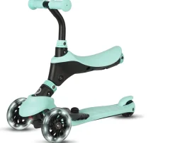 Ken Black QPlay SEMA 5-in-1 LED Scooter in Mint| Scooters