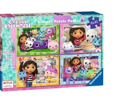 Ken Black Ravensburger Gabby's Dollhouse 4 x 42 Piece Bumper Pack Jigsaw Puzzles| Ravensburger|Puzzles