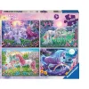Ken Black Ravensburger Magical Unicorns 4x 100 piece Jigsaw Puzzle Bumper Pack| Ravensburger|Puzzles
