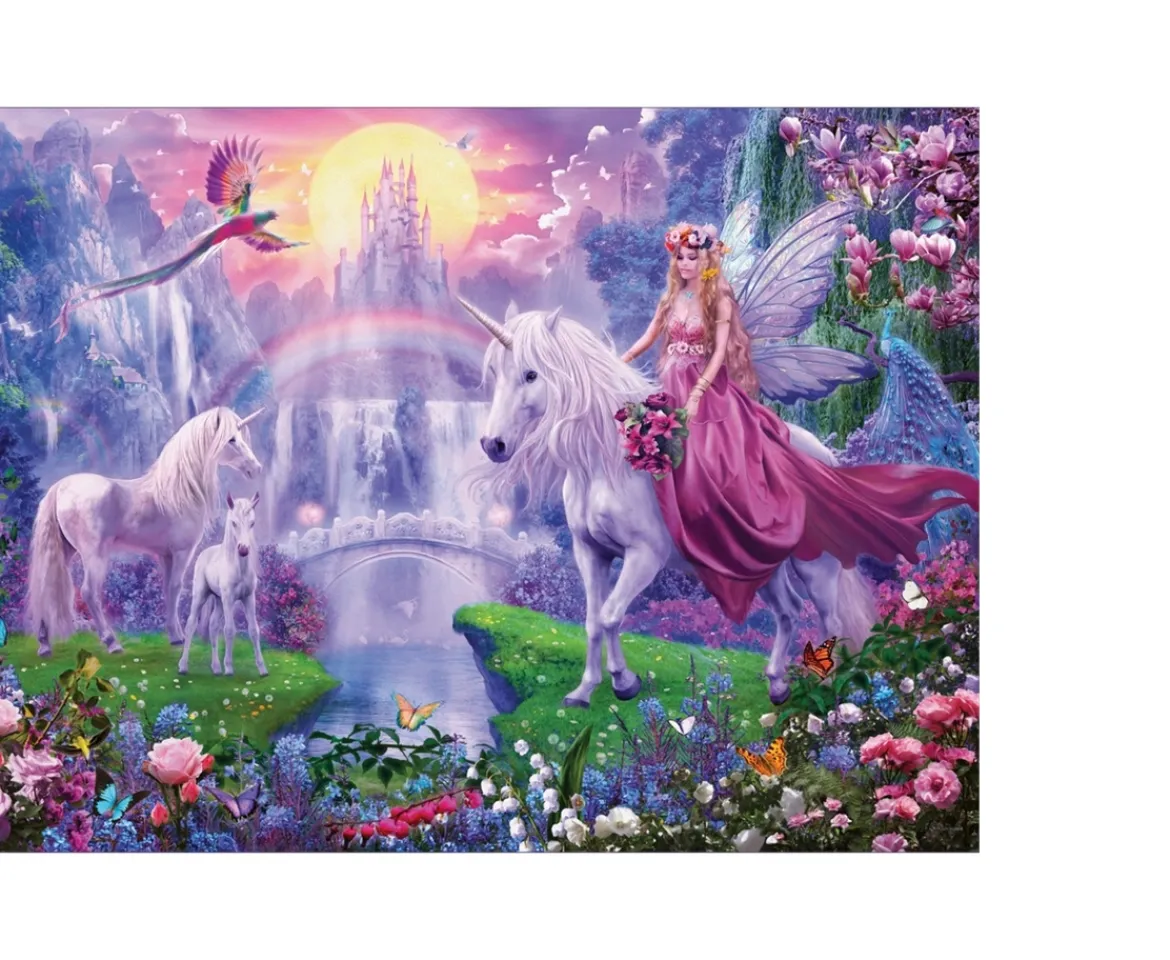 Ken Black Ravensburger Magical Unicorns 4x 100 piece Jigsaw Puzzle Bumper Pack| Ravensburger|Puzzles