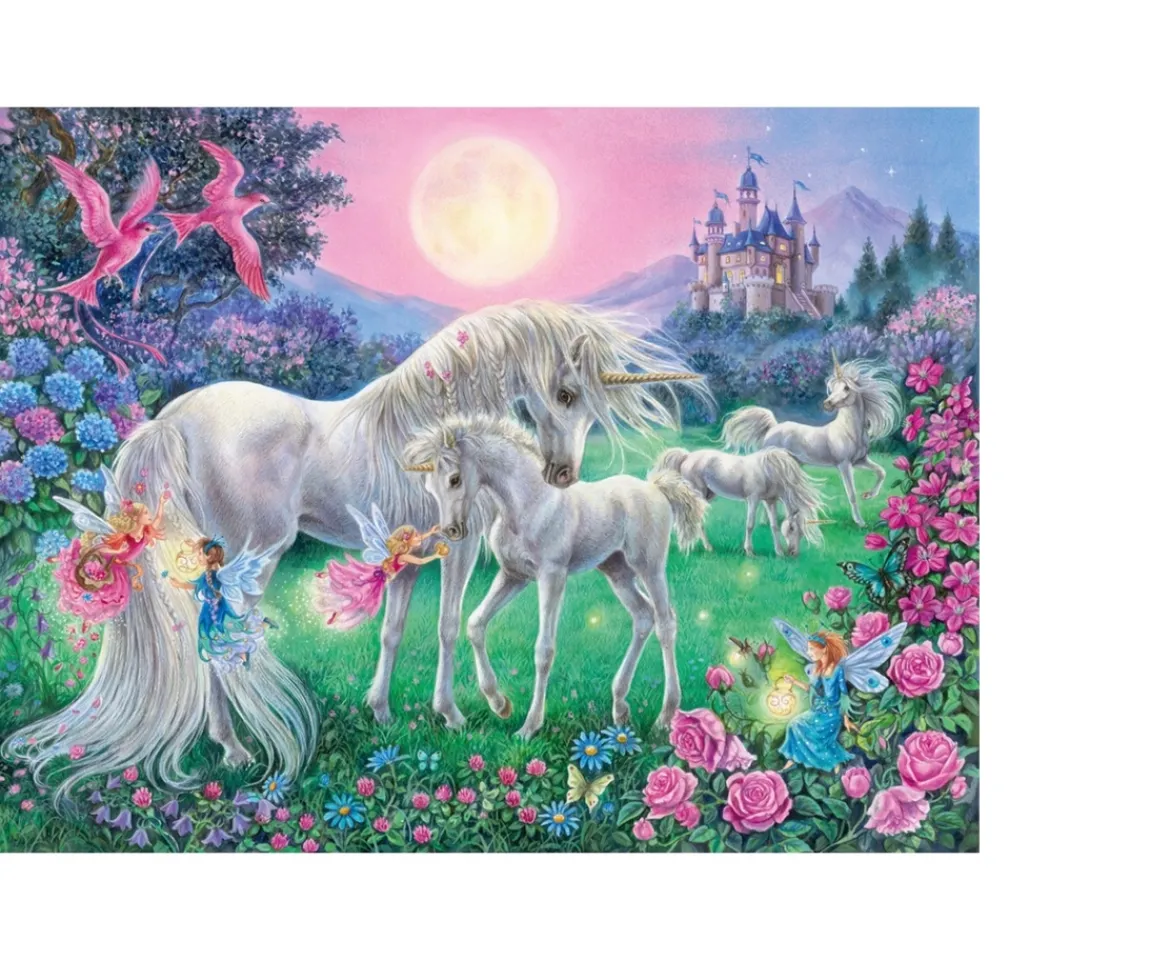 Ken Black Ravensburger Magical Unicorns 4x 100 piece Jigsaw Puzzle Bumper Pack| Ravensburger|Puzzles