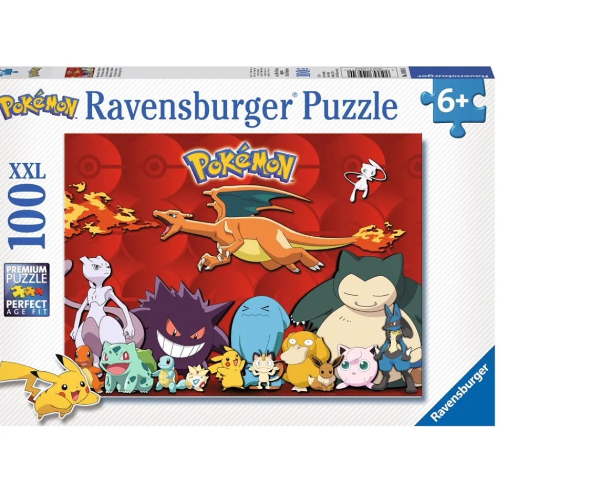 Ken Black Ravensburger My Favourite Pokemon XXL 100 piece Jigsaw Puzzle| Ravensburger|Puzzles