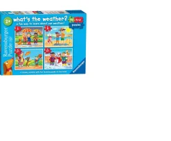 Ken Black Ravensburger My First Puzzles, What's the Weather? (6, 8, 10 & 12 piece) Jigsaw Puzzles| Ravensburger|Puzzles