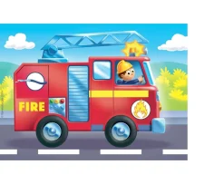 Ken Black Ravensburger My First Puzzle Rescue Vehicles Jigsaw Puzzles| Ravensburger|Puzzles