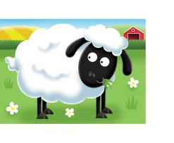 Ken Black Ravensburger My First Puzzle: On the Farm with Oink, Moo, Cluck and Baa| Ravensburger|Puzzles