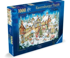Ken Black Ravensburger 50th Anniversary: Christmas Village Limited Edition No.28 1000 piece Jigsaw Puzzle| Ravensburger|Puzzles