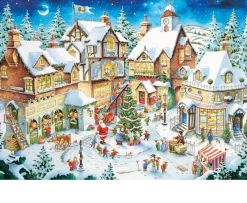 Ken Black Ravensburger 50th Anniversary: Christmas Village Limited Edition No.28 1000 piece Jigsaw Puzzle| Ravensburger|Puzzles