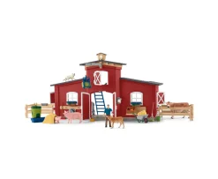 Ken Black Red Barn with Animals and Accessories| Farm Model Vehicles & Playsets