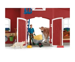 Ken Black Red Barn with Animals and Accessories| Farm Model Vehicles & Playsets