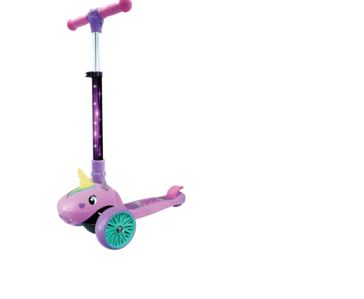 Ken Black Ride 858 Unicorn Light Up Scooter| Scooters