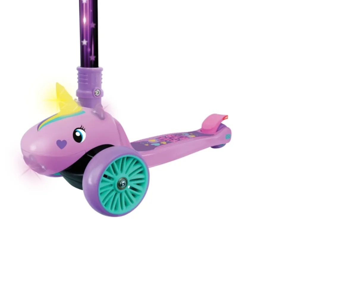 Ken Black Ride 858 Unicorn Light Up Scooter| Scooters