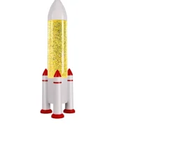 Ken Black Rocket Glitter Lamp USB Powered| Science & Discovery|Building & Vehicle Toys