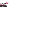 Ken Black Rolly Junior Tractor, Loader and Trailer - Pink| Tractors|Pedal & Foot To Floor Ride Ons