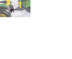 Ken Black Rolly Toys Adapter For Peg Perego Tractors| Tractors|Electric Ride Ons