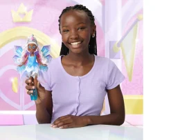 Ken Black Royale High 9” Fashion Doll - Chromae the Ice Fairy, Wave 1, Series 1 - Fairy Journal, Comb, and Vir| Dolls & Dollhouses