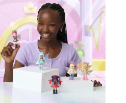 Ken Black Royale High 3” Fashion Dolls Assortment - 1 Figure with 9 Fashion Accessories - Virtual Item Code In| Dolls & Dollhouses