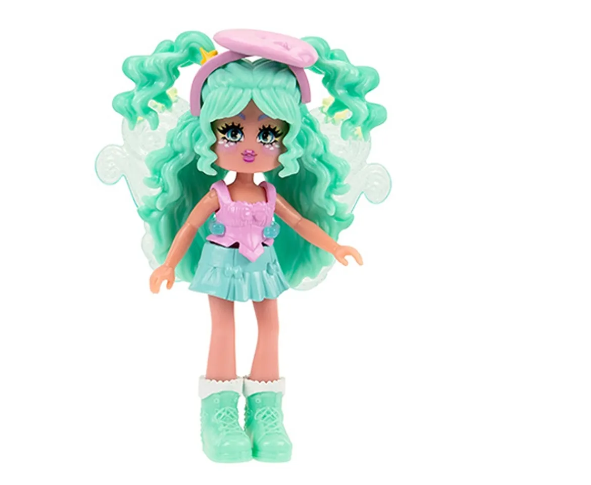 Ken Black Royale High 3” School Spirit Fashion Pack: Art - Light Series 1 - 1 Figure with 15 Accessories - Win| Dolls & Dollhouses