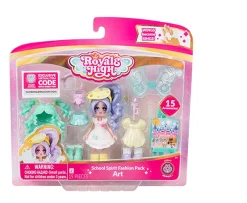 Ken Black Royale High 3” School Spirit Fashion Pack: Art - Light Series 1 - 1 Figure with 15 Accessories - Win| Dolls & Dollhouses