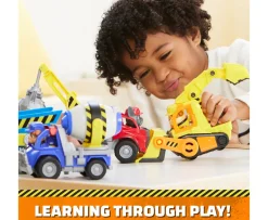 Ken Black Rubble & Crew Rubble’s Bulldozer Toy Truck| Preschool & Electronic Learning