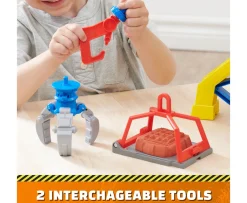 Ken Black Rubble and Crew Bark Yard Crane Tower Playset with Rubble Action Figure| Preschool & Electronic Learning