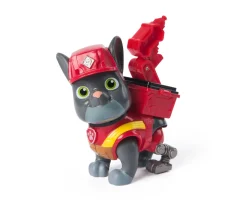 Ken Black Rubble and Crew Charger Tool Wagger Action Figure with Construction Toy Tools Backpack| Preschool & Electronic Learning