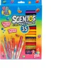 Ken Black Scentos Fine Line Markers & Coloured Pencils 35 Pack| Art & Crafts