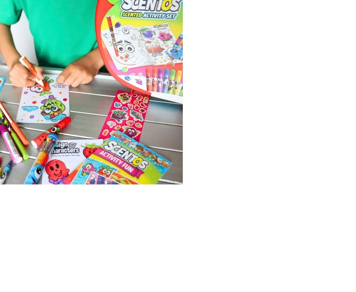 Ken Black Scentos On The Go Activity Case| Art & Crafts