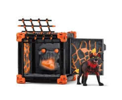 Ken Black Schleich Eldrador Creatures BattleCave Lava Hyena| Action Figures & Playsets