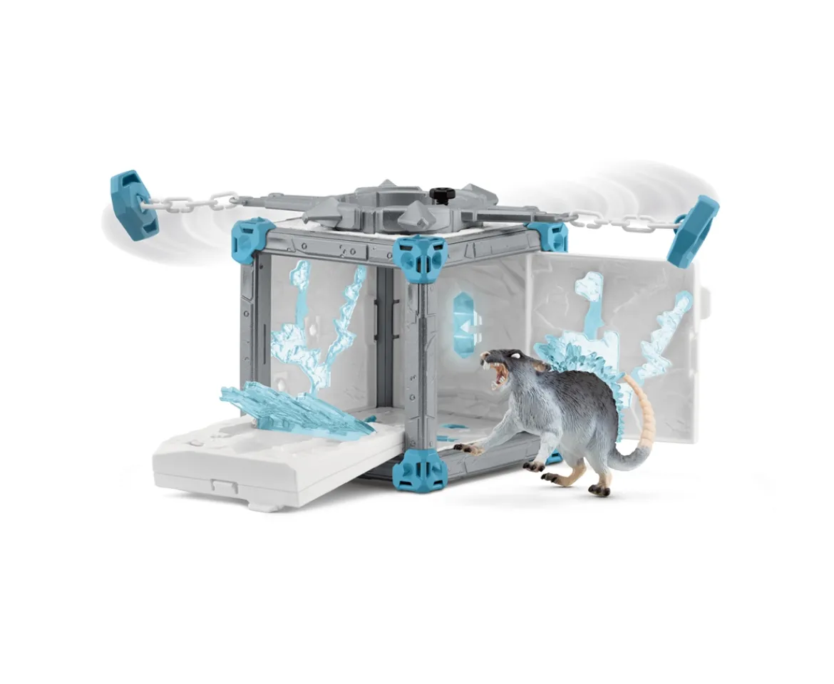 Ken Black Schleich Eldrador Creatures Battle Cave Ice Rat| Action Figures & Playsets