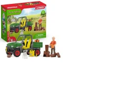 Ken Black schleich Farm World 42659 Working in the Forest Set| Action Figures & Playsets