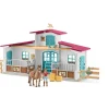 Ken Black Schleich Horse Club 72222 Lakeside Riding Center Starter Set| Farm Model Vehicles & Playsets