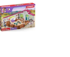 Ken Black Schleich Horse Club 42639 Peppertree Riding Arena Playset| Farm Model Vehicles & Playsets