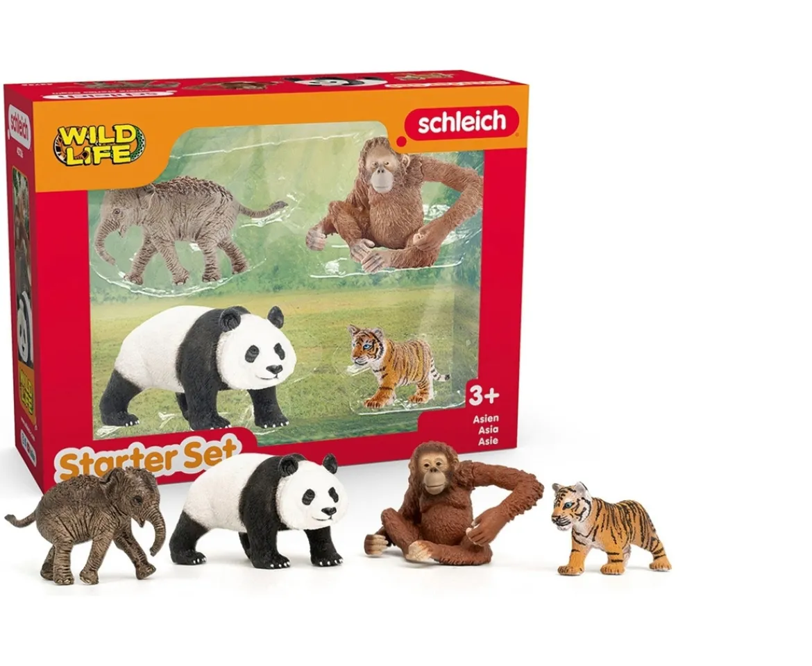 Ken Black schleich Wild Life 42736 Asia Starter Set| Action Figures & Playsets