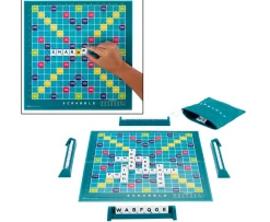 Ken Black Scrabble Classic Refresh Word Game| Board Games