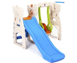 Ken Black Scramble N Slide Play Center| Swings & Slides