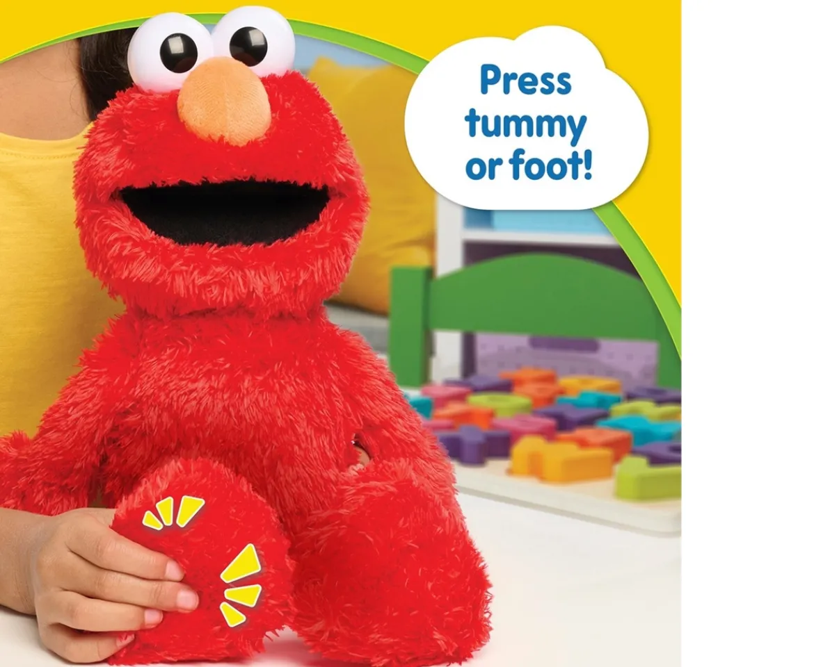 Ken Black Sesame Street Tickle Me Elmo| Soft Toys