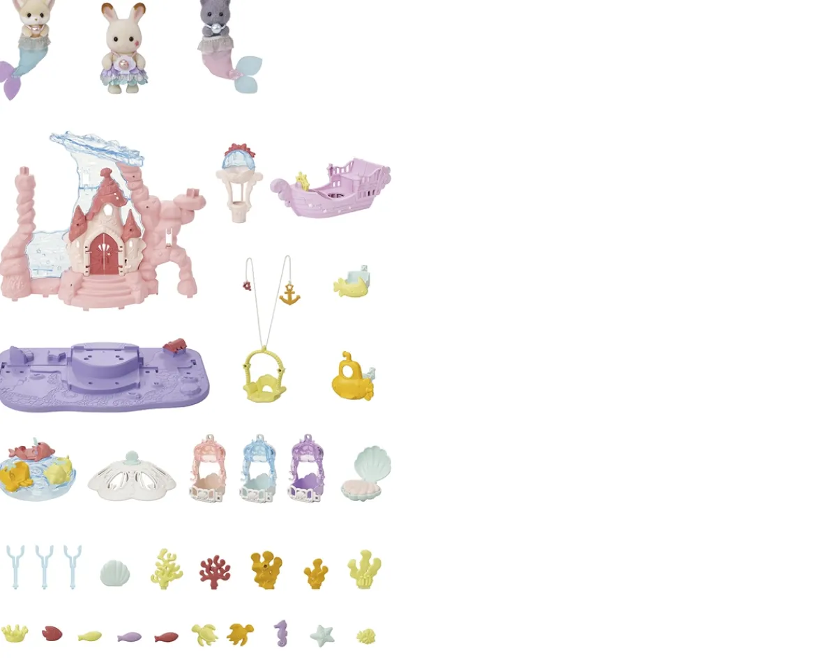 Ken Black SF BABY MERMAID CASTLE| Dolls & Dollhouses