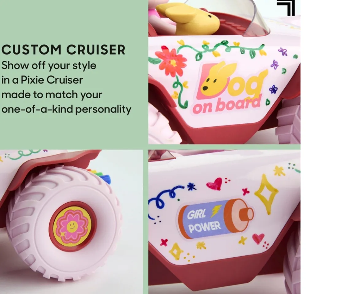 Ken Black Sharper Image Radio Control Doodle Pixie Cruiser| Building & Vehicle Toys