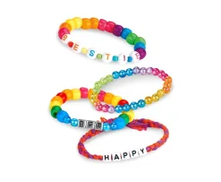 Ken Black Shimmer N Sparkle ABC Fashion Bead Bracelets| Art & Crafts