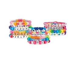 Ken Black Shimmer N Sparkle ABC Fashion Bead Bracelets| Art & Crafts