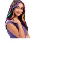 Ken Black Shimmer 'N Sparkle Colour FX Hair Extensions Studio| Dolls & Dollhouses