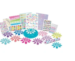 Ken Black Shimmer 'N Sparkle Trendy Tips Nail Expressions| Art & Crafts