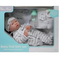 Ken Black Silver Cross La Newborn Baby Doll Gift Set - 39cm| Dolls & Dollhouses