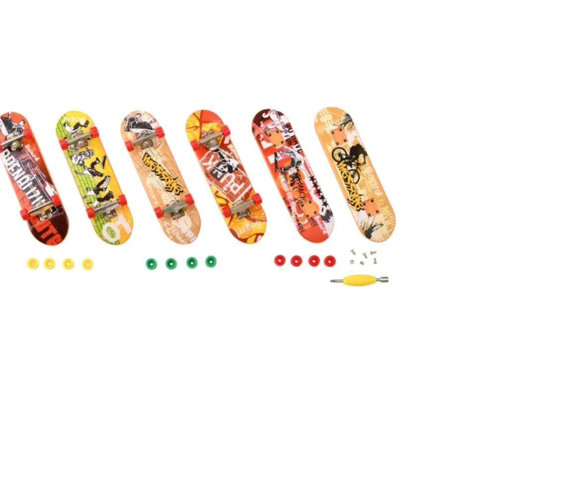 Ken Black Skate Park 6 Pack Boards| Building & Vehicle Toys