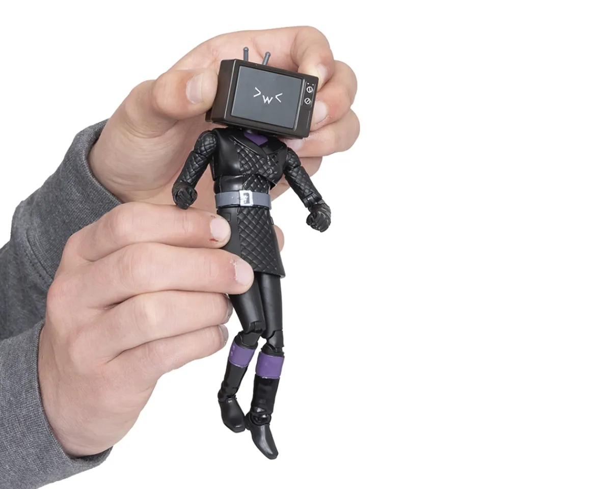 Ken Black Skibidi Toilet Deluxe Figure - TV Woman| Action Figures & Playsets