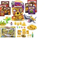 Ken Black Smashers Dino Island Gold Treasure Hunt Set Assortment by ZURU| Action Figures & Playsets