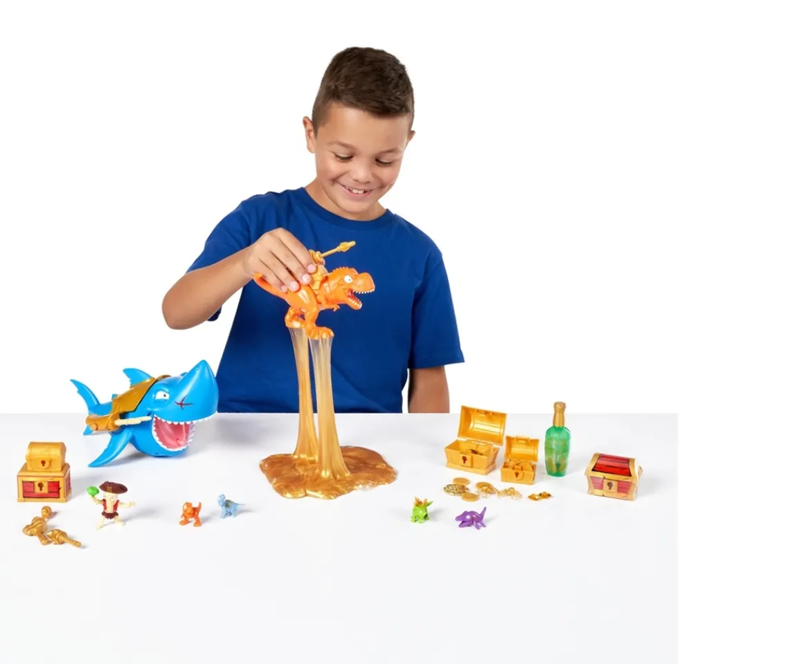 Ken Black Smashers Dino Island Gold Treasure Hunt Set Assortment by ZURU| Action Figures & Playsets