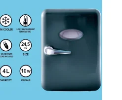 Ken Black So Chill 4 Litre Mini Fridge| Gaming Accessories|Imaginative Play